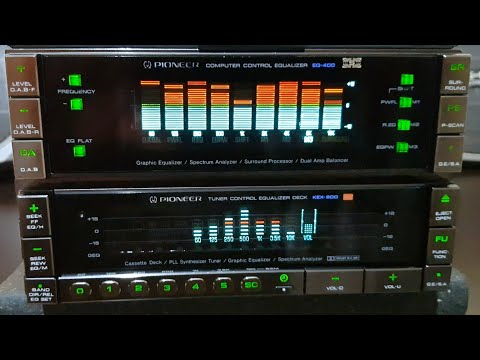 PİONEER KEX-900 EQ-400 TS-6907S GEX-T5 ESKİ SERİ NOSTALJİ RESİTAL