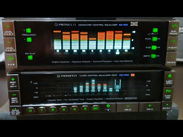 PİONEER KEX-900 EQ-400 TS-6907S GEX-T5 ESKİ SERİ NOSTALJİ RESİTAL