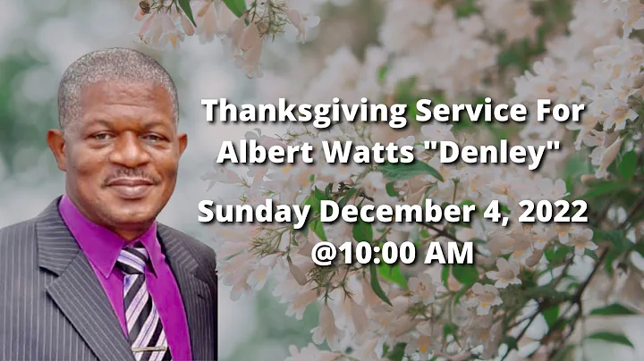 Sun., December 4, 2022 | Thanksgiving Service for ...