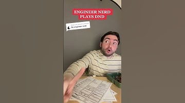Engineering Nerd Plays D&D #shorts  #comedy