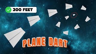 How to Make a Paper Plane That Plane Dart