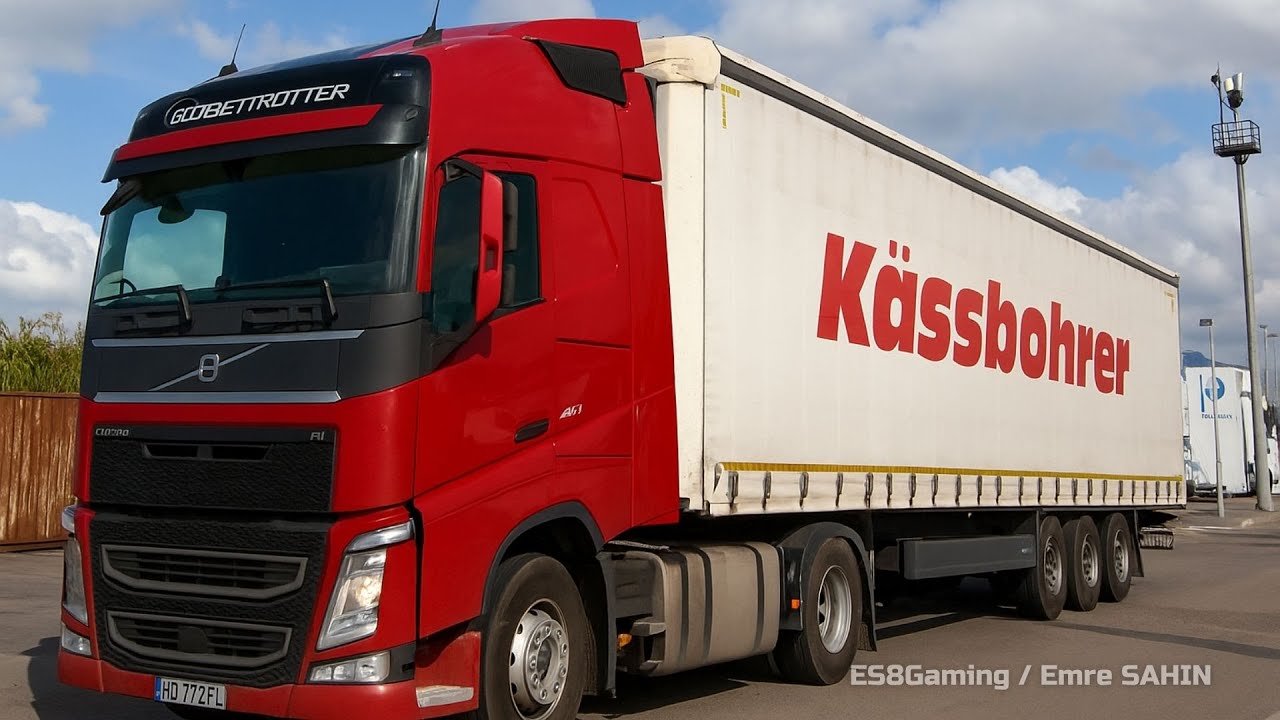 ETS2 / Realistic Driving - Volvo FH E6 LowDeck (Scenic Roads) Euro Truck Simulator 2 - Gameplay 1.55