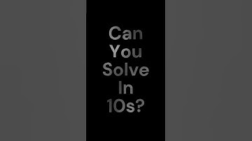 Can you solve in 10s? Day 47#shorts #reels #numbers #riddle #maths #brainteaser #logic #mind #tricks