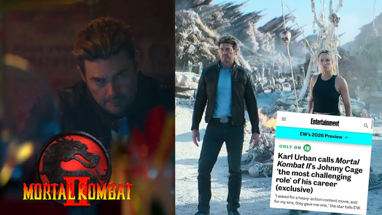 Mortal Kombat 2 Karl Urban Talks This Role Being The Hardest In His Career & Kitana Fight & More