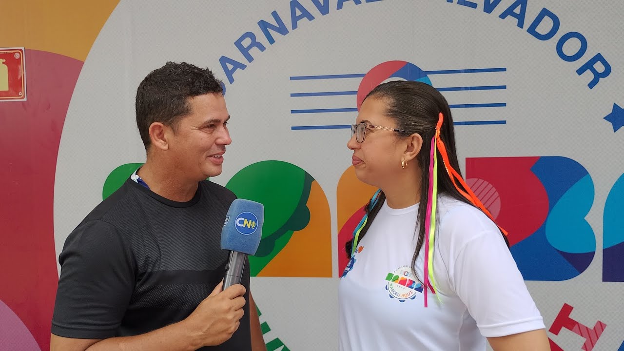 Cabula Notícias entrevista vice-prefeita Ana Paula Matos no 2° dia do Carnaval de Salvador 