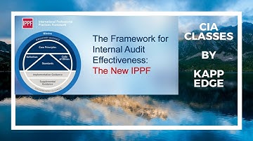 CIA Part 1 lectures-Objectivity and independence.