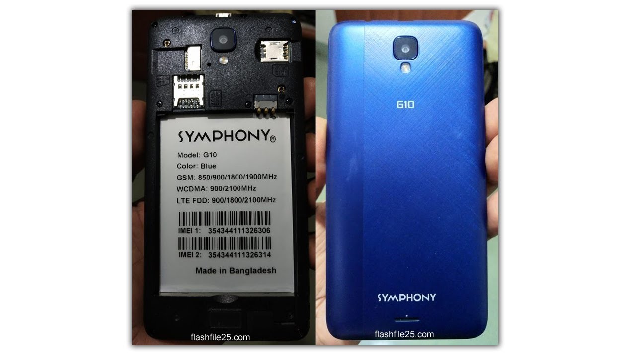 Symphony G10 Flash File | FRP Remove ROM | 100% Tested