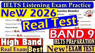 IELTS LISTENING PRACTICE TEST 2026 WITH ANSWERS | 09.10.2026