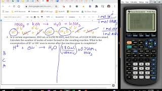 Solution Stoichiometry Part VII (Neutralization Calculations & Acid-Base Titrations)