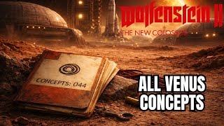 Wolfenstein Ii All Venus Concept Locations The New Colossus