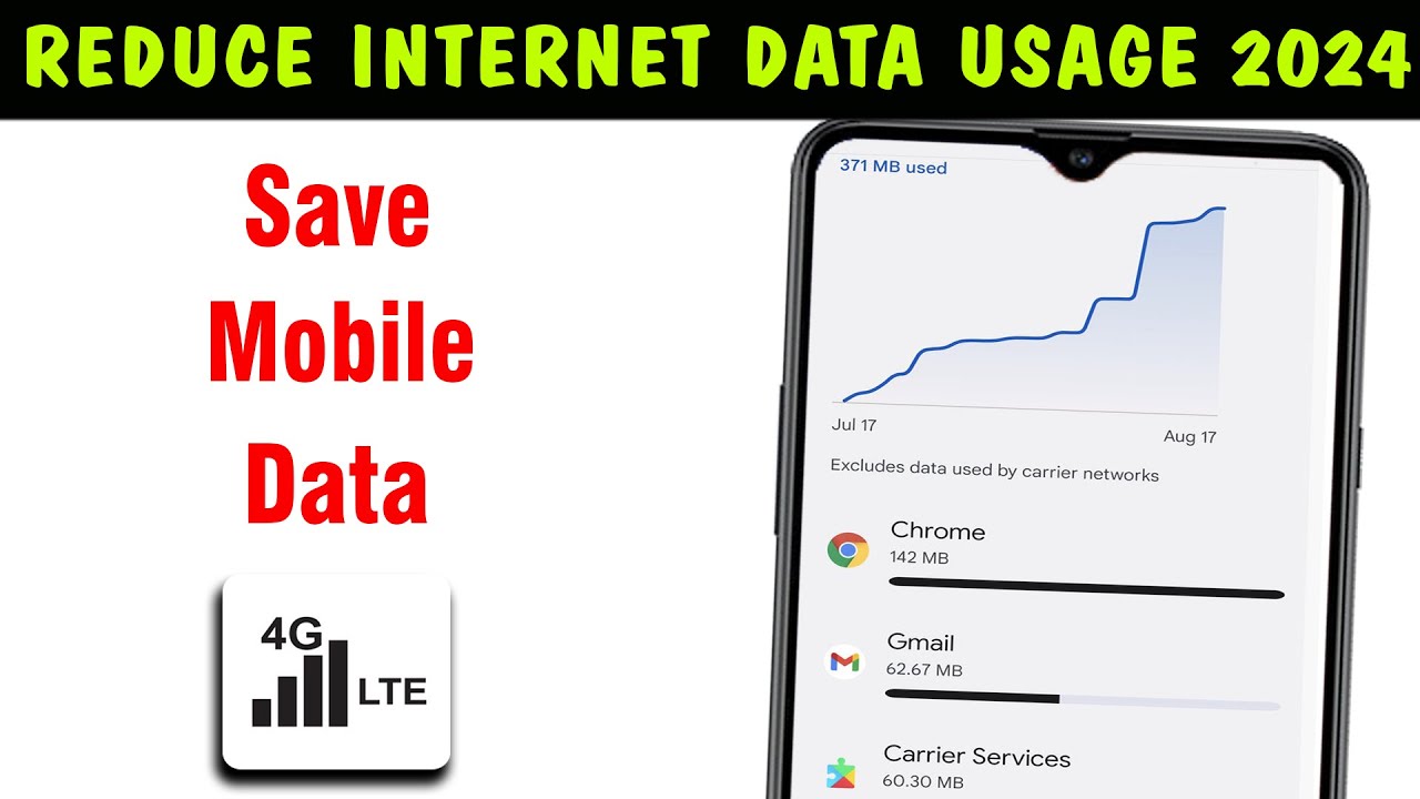 How To Reduce Internet Data usage iN Android 2024 | How To Save Mobile ...