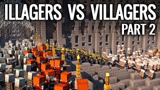 Minecraft - ILLAGERS VS VILLAGERS | Part 2
