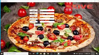 Celebrity Pizza Ordering System Using Tkinter GUI | PYTHON | Data Analysis | #advancedpythonprojects Wealth