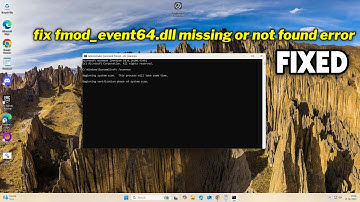 (FIXED) fmod_event64.dll missing or not found error