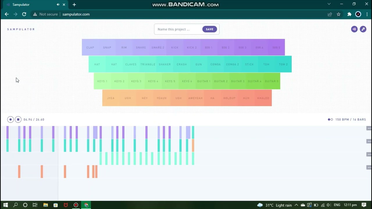 Sampulator - Beat no.1