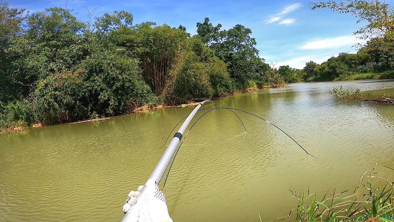Hawa mistis‼️Mencari ikan di sungai aliran tenang