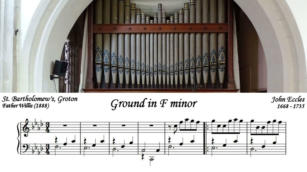 John Eccles - Ground in F minor