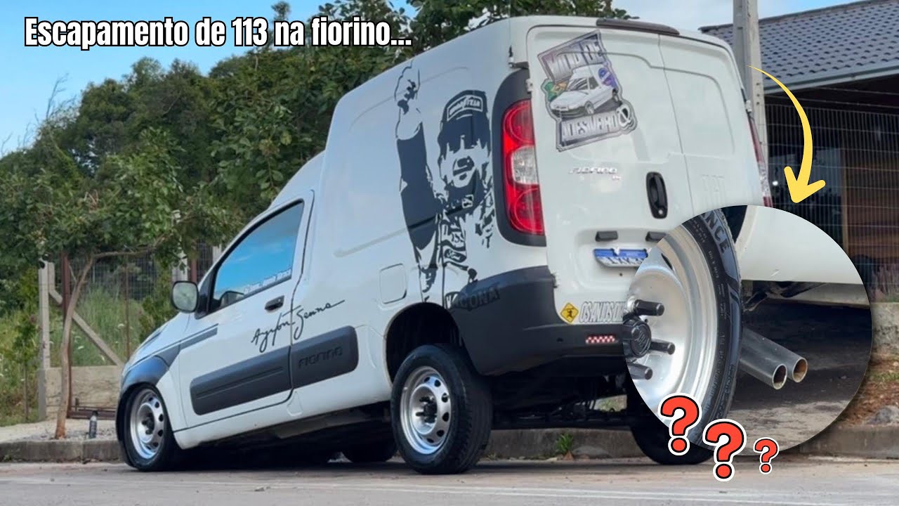 ESCAPE DIRETO NA FIORINO? TEMOS TAMBÉM!