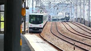 【京阪電車】7000系萱島行き 門真市駅発車