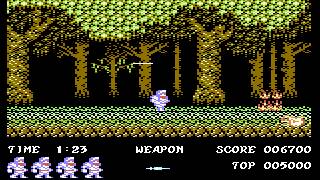 Ghosts'n Goblins 2015 Remake Longplay (C64) [50 FPS]