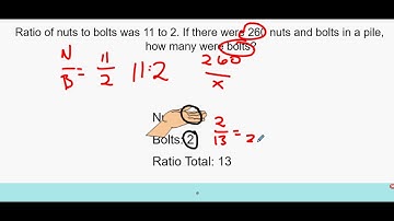 Algebra 1/2 Lesson 100 Advanced Ratio Problems