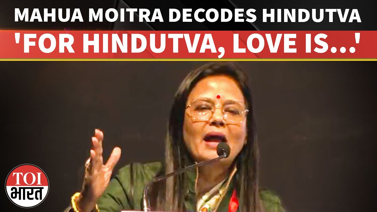 Mahua Moitra Triggers Religious Debate, Says Hinduism Allows Love, Hindutva Calls It Love Jihad