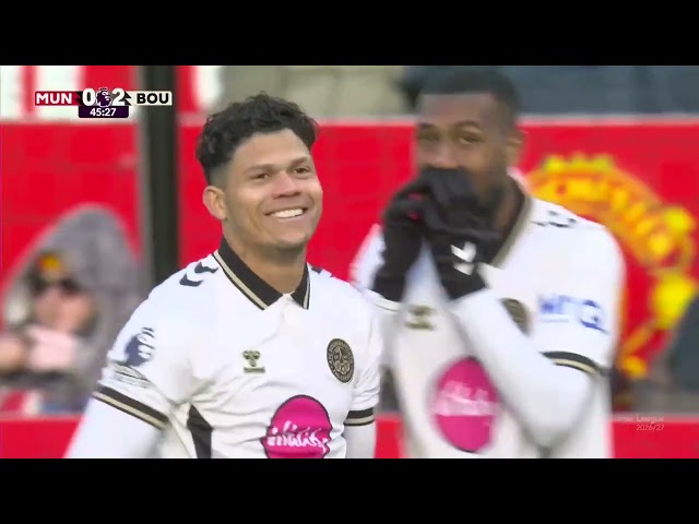 Manchester Utd -Bournemouth 0:3 | PREMIER LEAGUE (8. kolo) | 25. oktobar 2026