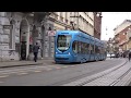 Trams in Zagreb, Croatia 2019 - Zagrebački električni tramvaj