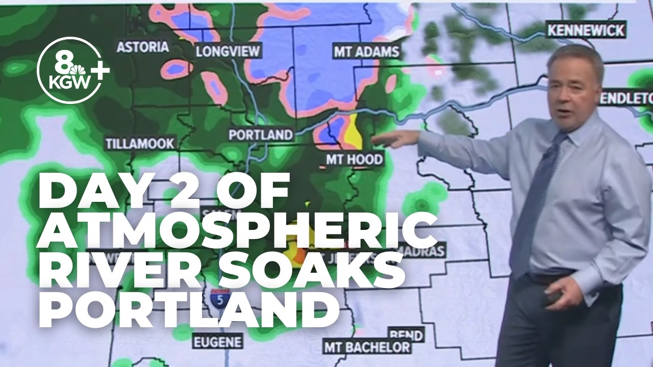 Atmospheric river soaks Oregon: Flood watch, heavy rain, rising rivers ...