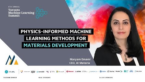 Physics Informed Machine Learning Methods for Materials Development