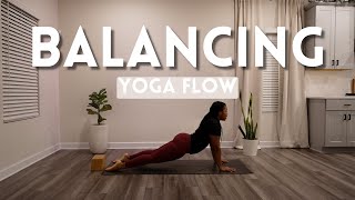 Day 4 Self Love Yoga Series| Self Love Yoga Flow for Balance