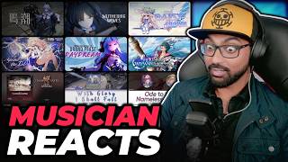 Musician Reacts to Wuthering Waves - SAVING LIGHT, Zani & 7 Songs (Against the Tide & More)! screenshot 4