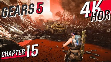[4K HDR] GEARS 5 (Experienced / 100%) Walkthrough part 15 - Act 3: Some Assembly Required