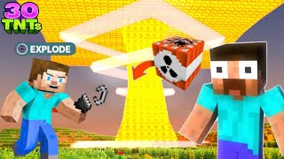 30 TNT Experiments in One Video - Can You Beat Minecraft Using ONLY 30+ Custom TNTs? (2026 Video)