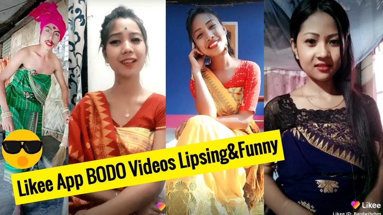 Likee app BODO funny videos | Likee app BODO lipsing video | 