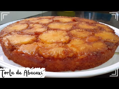 Vídeo: Torta De Abacaxi Leve