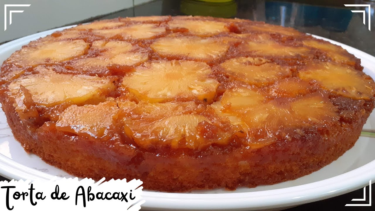 TORTA DE ABACAXI SIMPLES, RÁPIDA E DELICIOSA | Receitas da Kaká
