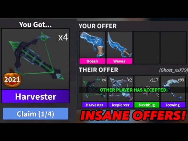 What Do People Trade For The NEW Ocean Set (MM2) 