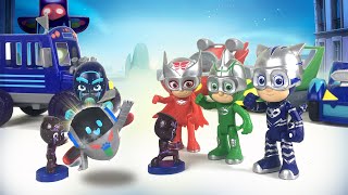 Pj Masks Speed Booster Rescue Pj Robot From Night Ninja Playtime With Keiths Toy Box