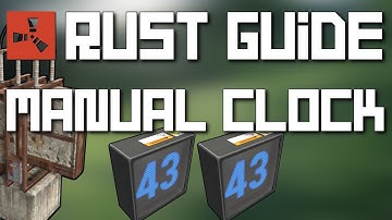 How To Build A Manual Clock HH:MM - Rust Electricity