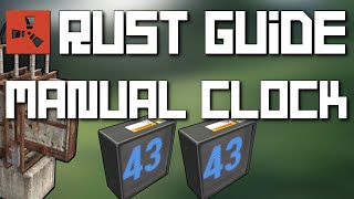 How To Build A Manual Clock HH:MM - Rust Electricity