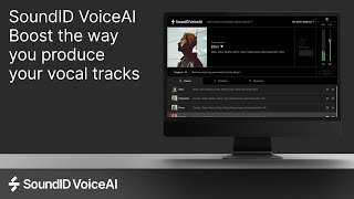 SoundID VoiceAI - The first AI voice changer plugin for your DAW