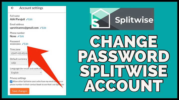 How to Change Splitwise Account Password 2023?