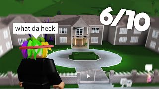 judging peoples bloxburg builds with no shame