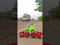 😱 mini Remote Control Swaraj 733 FE Tractor VS Red XUVs Car unboxing testing Review 😱|| #toys