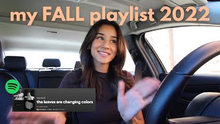 the ULTIMATE fall playlist 2022 *sad girl songs*