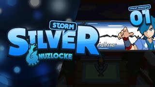 Pokemon Storm Silver Randomise Nuzlocke Part 1 [TWITCH STREAM]