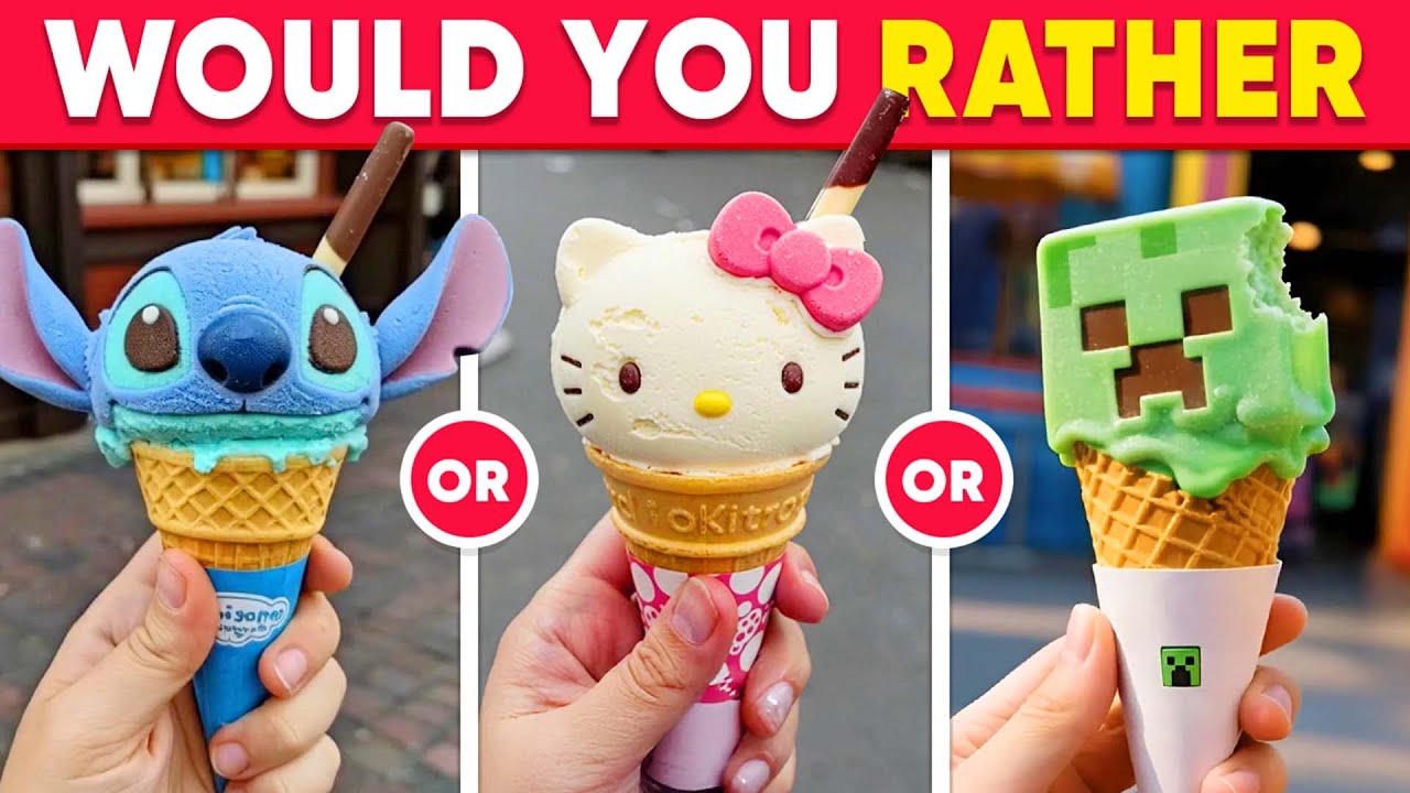 Что бы вы предпочли...? Выпуск «Мороженое и сладости» 🍦🍫🍩 Викторина «Дино»