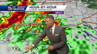 Breaking down the severe threat Wednesday