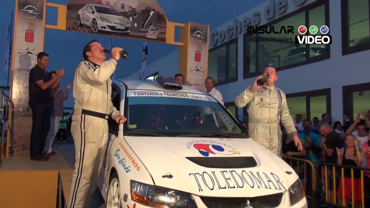 Yeray Lemes Rally Isla de Lanzarote 2012